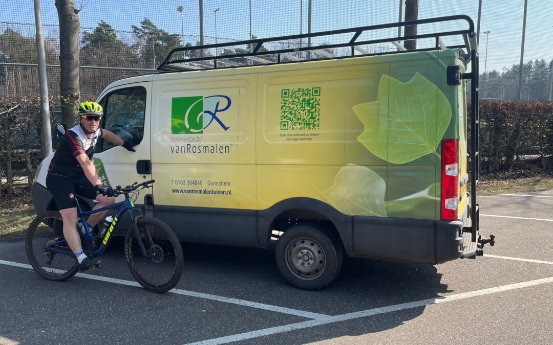 Jeroen van Rosmalen fietst 160km voor het KWF!