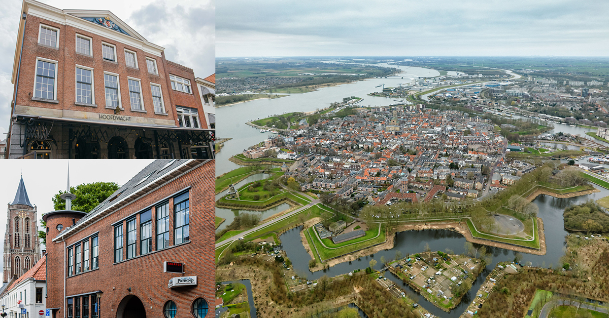 Stadswandeling met brunch en theater