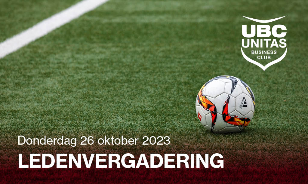 UBC Algemene ledenvergadering 26 oktober